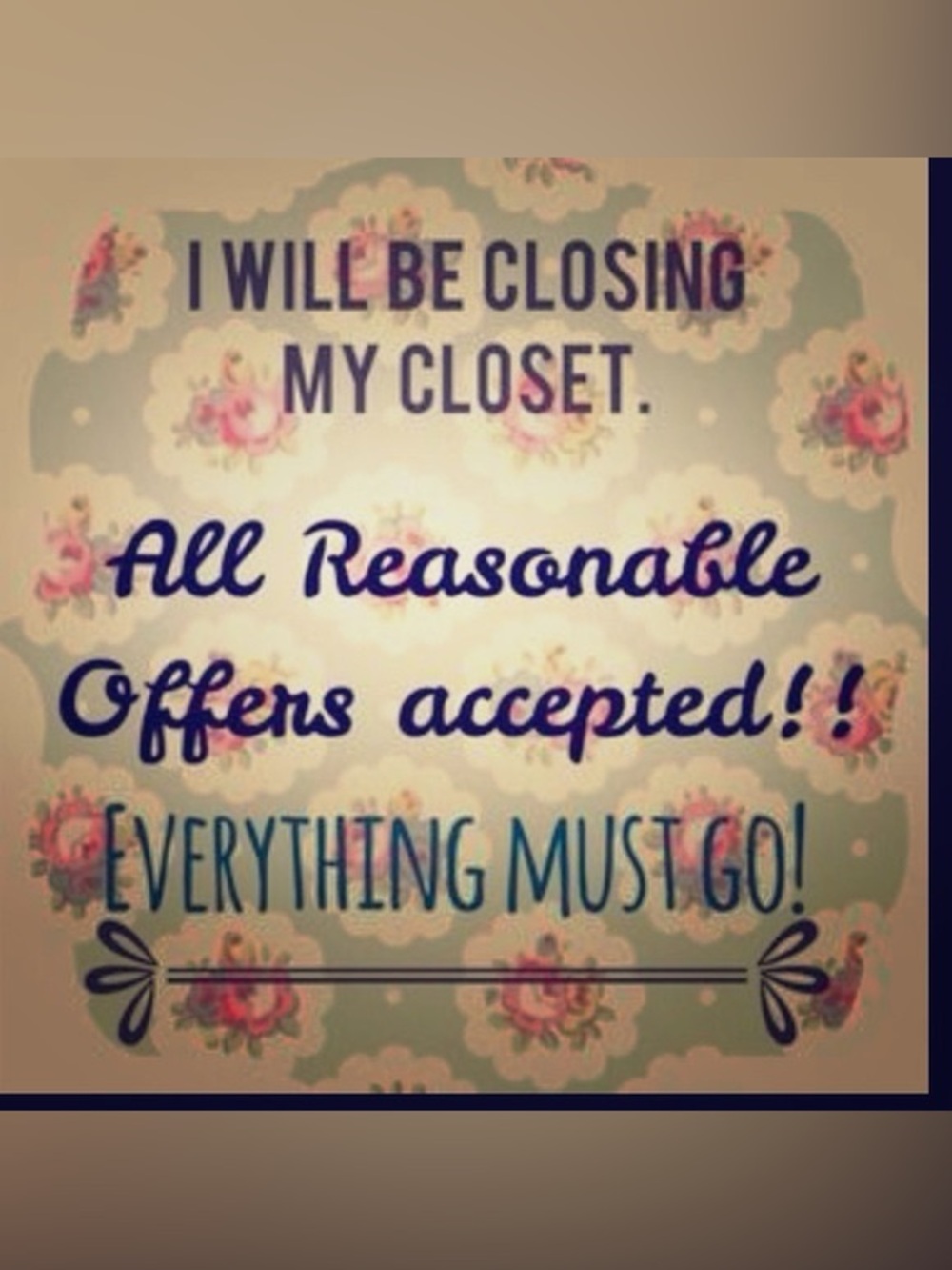 CLOSET CLOSING